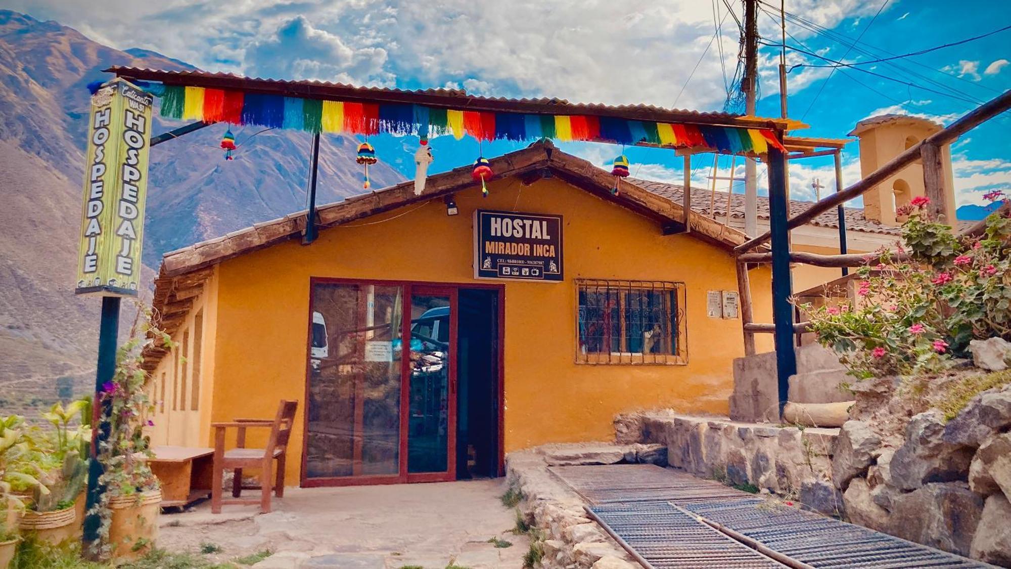 Hotel Mirador Inka Ollantaytambo Zewnętrze zdjęcie